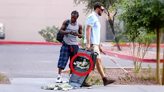 BLIND MAN DROPPING $1,000,000 PRANK!!