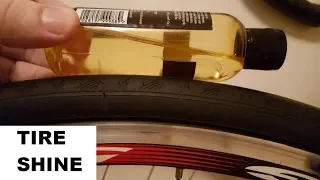 Coconut Oil will Give your Road / MTB / Hybrid Bike Tires a Deep, Black Shine that Lasts Long |4K