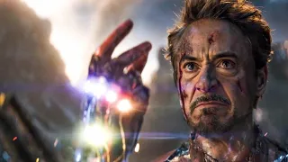 "I Am Iron Man." Scene - Tony Snaps His Fingers | Avengers ENDGAME (2019)