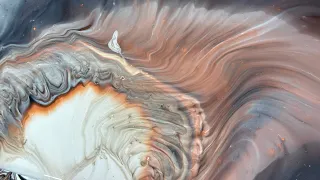 Fluid Art Andromeda's Nebula