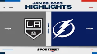 NHL Highlights | Kings vs. Lightning - January 28, 2023