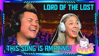 Reaction to "LORD OF THE LOST - The Curtain Falls (Official Video) | THE WOLF HUNTERZ Jon and Dolly