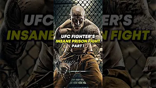 😱 UFC Fighter's Insane Prison Fight! (Part 1) #joerogan #storytime #ufc #prison #fight