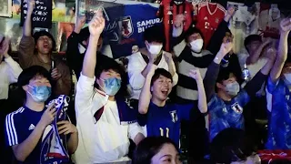 Ｗ杯ドイツ戦日本金星　「ニッポン！」北海道ファンも歓喜　飲食店で熱い声援