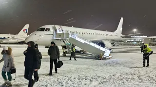 Embraer 190 а/к Икар | Рейс Минеральные Воды — Иваново — Санкт-Петербург
