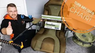 How to Turn ANY Fishing Chair into a Feeder Chair | Korum Any Chair Adaptor Range