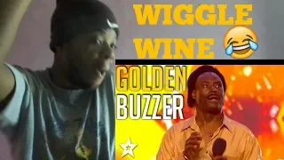 GOLDEN BUZZER Singer Shows Judges How To Wiggle and Wine