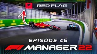 RED FLAG AT THE WORST TIME - F1 Manager 22 Career Jeddah S3