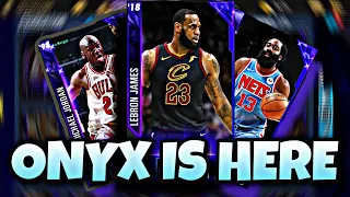 ONYX IS FINALLY HERE! ONYX PACK OPENING WITH ONYX PULLS! NEW CARDS! NBA 2K MOBILE SEASON 3