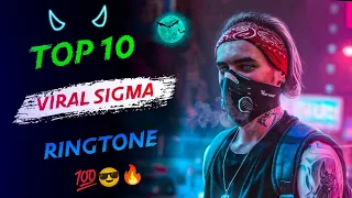 Top 10 Attitude Ringtone 2023 🍷🗿 sigma male ringtone || Inshot music ||
