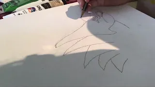 Draw deathgripper httyd hw time lapse