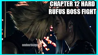 FF7 Rebirth Chapter 12 A Golden Key Hard Walkthrough Rufus Shinra Boss Fight Tifa Date