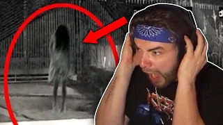 KingWoolz Reacts to Top 5 SCARY Ghost Videos That Are DISTURBING