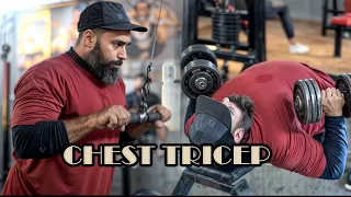 ROUTINE ||CHEST TRICEP || WORKOUT massive pump must try @BMfitness83 #youtube #mondaymotivation