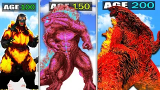 SHINCHAN SURVIVING 200 YEARS as BLACK FIRE GODZILLA in GTA 5