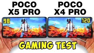 POCO X5 PRO vs POCO X4 PRO🔥 - GAMING TEST 2023🔥 БОЛЬШОЕ СРАВНЕНИЕ В ИГРАХ! FPS + НАГРЕВ!