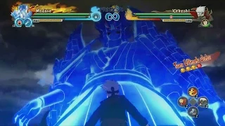 Naruto Shippuden Ultimate Ninja Storm Revolution - Madara Perfect Susanoo Moveset Gameplay