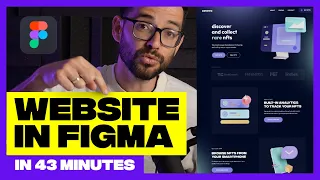 Figma tutorial for Beginners: Complete Website from Start to Finish