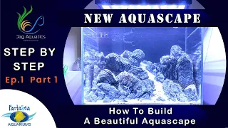 HOW TO BUILD A BEAUTIFUL AQUASCAPE   STEP BY STEP   EPISODE 1   PART 1   HARDSCAPE LAYOUT