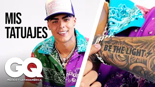 Lunay nos explica el significado de sus tatuajes | Tattoo Tour | GQ México y Latinoamérica