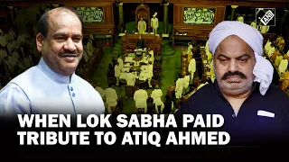 Why Lok Sabha pays tribute to Gangster-turned-politician Atiq Ahmed in Parliament?