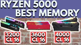 Best RAM Ryzen 5000. Best Memory for Ryzen 5600X, 5800X, 5900X, 5950X