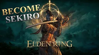 Can you become Sekiro and defeat Lady Tomoe | Elden ring build