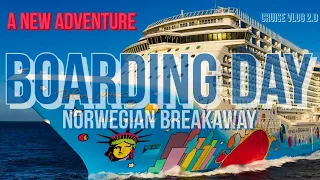A NEW Adventure: Boarding the Norwegian Breakaway. Room tour, New Orleans and MORE