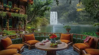 Calm Spring Atmosphere by the Lake ☕ Positive Jazz Music for a Fun, Relaxing Day