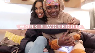 VLOG: WORK & WORKOUTS | Greta Onieogou