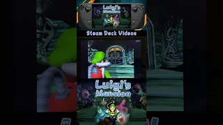 Steam Deck - Luigi’s Mansion (GameCube - Dolphin) #short #shorts