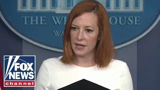 Jen Psaki pressed on if White House agrees with Trump social media ban