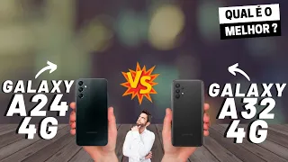Galaxy A24 vs Galaxy A32 Qual é o MELHOR? (Comparativo)