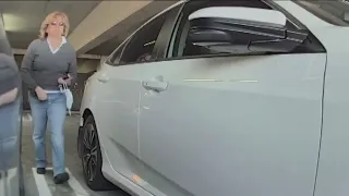 Woman keys Tesla in act of vandalism caught on camera