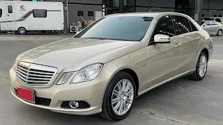 Benz E200 CgI ถูกกว่า E250 CDi  2 แสน เหมาะกับใคร ?