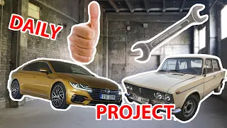 Taking a look at Martin's daily and Carl's project car