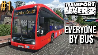 Transport Fever 2 | Can i Transport everyone by Bus? | Episode 1