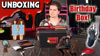 BIRTHDAY BOX 2023💀 Horror Unboxing