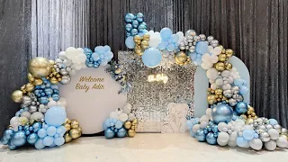 Giant Brit Setup | It's a Boy | Baby Shower decor