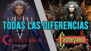 Todas las diferencias entre Castlevania Netflix y los juegos