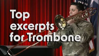 TOP 9 Most Requested Excerpts for Trombone and Bass Trombone!