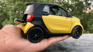 Unboxing of Smart Fortwo Diecast Model car | Smart Car | Mercedes Benz | by Mercedes Store