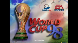 World Cup 98 gameplay (PC Game, 1998)