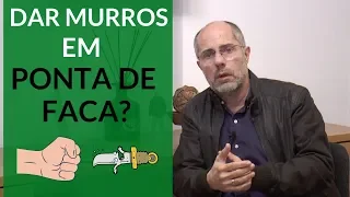 Andar sobre uma cama de pregos pode doer menos!