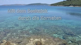 Kornaten mit dem Seekajak (Kroatien)