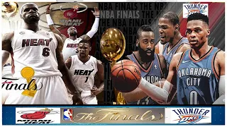 Legend Miami Heat vs Dream team Oklahoma City ★ Highlights Last Game 5 NBA Finals 2012 Best Plays