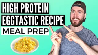 High(er) Protein Omelette/Scrambled Egg | Healthy Breakfast Egg Recipe | Meal Prep