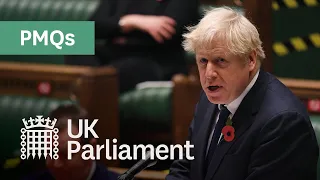 Prime Minister's Questions with British Sign Language (BSL) - 18th November 2020