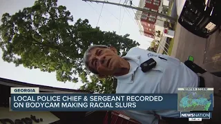 Georgia police chief, sergeant resign after bodycam footage showing them using racial slurs surfaces