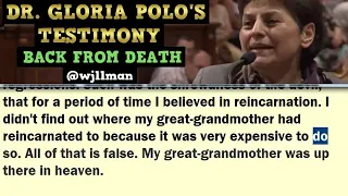 Powerful Testimony Near Death Experience of Dr Gloria Polo.